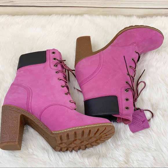 timberland glancy pink